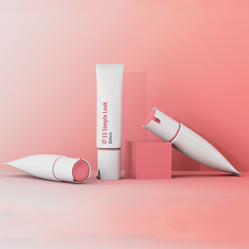 Туба безвоздушная с уникальной помпой Simplee Look, 35-го диаметра